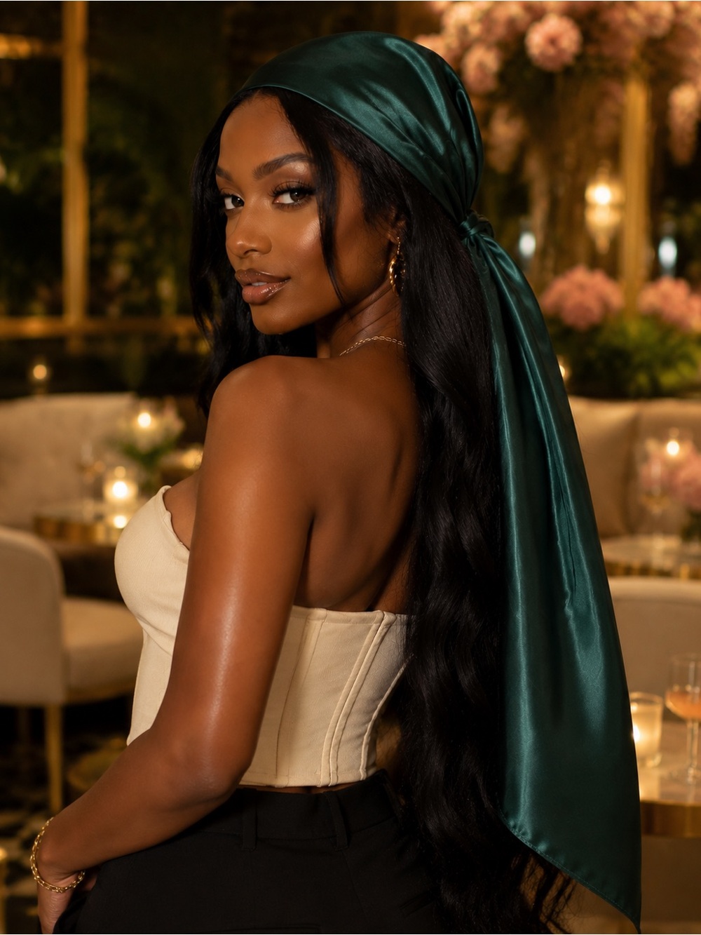 She Solid Baddie Scarf